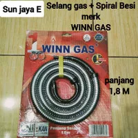 selang gas+spiral besi winn gas