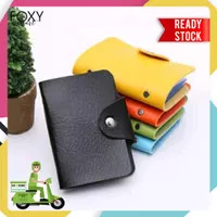 Dompet Kartu kulit/Name ID Card Holder/Tempat kartu nama/Dompet kartu