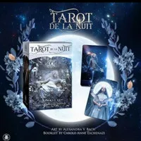 Tarot De La Nuit by Alexandra V Bach Tarot Card Mainan Kartu