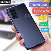 CASE OPPO A74 5G A54 SILIKON SOFT CASE CLEAR COVER CASING HP PREMIUM
