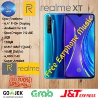 Realme XT 4/128 Ram 4GB Rom 128GB Garansi Resmi Realme 1 Tahun