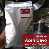 Arabika Gayo Wine 1 kg - City Roast - Beans Filter - Biji Kopi 1kg