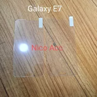 Samsung Galaxy E7 Tempered Glass Kaca No Full TG Biasa
