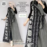 long outer/long outer muslim/baju wanita/batik kalimataya/Albania #2