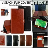 Flip Cover Samsung A02 M02 M12 A32 A52 A72 VISEAON Flip Sarung Buku Le