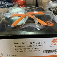 Kings KY2221 Safety Eye glasses / Kacamata Safety Kings KY2221