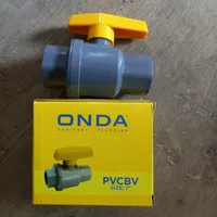 Ball valve PVCBV 1 Onda (Polos) Stop kran PVC 1" inch