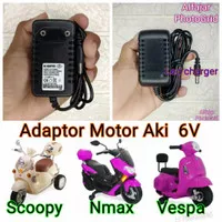 Charger Motor Nmax Accu Anak Adaptor Aki Scoopy Vespa