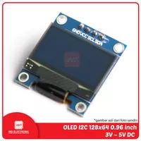 OLED 128x64 LCD I2C SPI 0.96 INCH WHITE BLUE YELLOW BLUE BACKLIGHT - I2C Blue