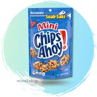 Chips Ahoy Mini Chcolate Chip Cookies Pouch Snack Import 226gram