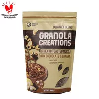 Granola Creations Dark Chocolate and Banana 400 gr