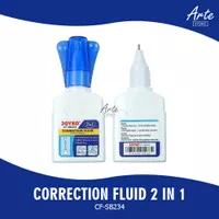 Tip Ex - Joyko Correction Fluid CF-SB234 2 in 1