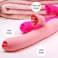 alat bantu seks vibrator wanita hangat maju mundur cute premium glitik