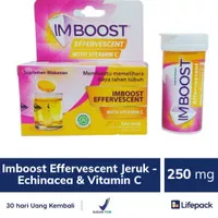 Imboost Effervescent Jeruk - Echinacea & Vitamin C - 250 mg