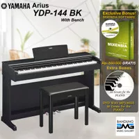 Yamaha Arius YDP144 Digital Piano / YDP 144 (Penerus YDP143/ YDP 143) - Hitam