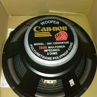 SPEAKER CANON 12 INCH PRO WOOFER 350 WATT SRW 38B