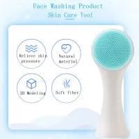 Facial Brush Wash Cleanser Pore Standing Pembersih non Foam Electrik
