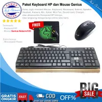 PAKET Keyboard USB SK6533+Mouse Genius net scroll 120+Mousepad Razer