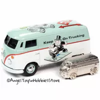 Miniatur Diecast Johnny Lightning 64 Monopoly VW/Volkswagen T2 Combi
