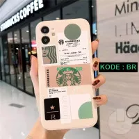 Case Realme 5 5i 6 7 8 9 10 PRO Square Edge Soft Case Starbucks BR - Realme 6