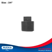 Plug AW 3/4 " Pluk PVC Plu Dop Drat Luar 3/4 Inch RUCIKA