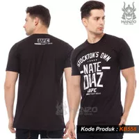 Kaos UFC Nate Diaz Hanzo Fight Gear / T shirt Nate Diaz UFC Terbaru