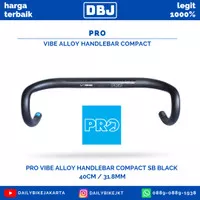 HANDLEBAR PRO VIBE ALLOY HANDLEBAR COMPACT SB BLACK DROPBAR PRO