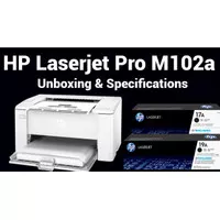 Printer HP LaserJet Pro M102a Cartridge Toner