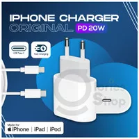 Adaptor Charger Iphone 18W USB C + Kabel Iphone 11 11 PRO MAX Original