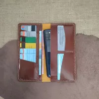 Buddeci - Handmade Wallet Dompet Panjang Kulit Sapi Pull Up Alexa