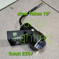 lampu sorot mini tugu fokus led 5w 5 watt tembak taman outdoor 5watt