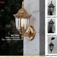 LAMPU DINDING ANTIK/ LAMPU KLASIK OUTDOOR/ LAMPU PILAR/ LAMPU TAMAN(S)