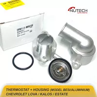 Thermostat Set Housing Chevrolet Lova Kalos Estate Besi Aluminium OEM
