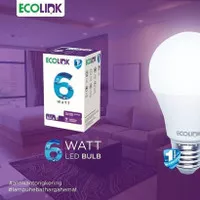 Bohlam Lampu Led 6 watt ECOLINK