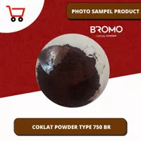 BROMO Kakao Powder BR 750| Semi-Dark Coklat 100% ASLI Cocoa