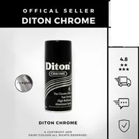 Pilox Cat Semprot DITON - CHROME (KROM/PERAK) 300 cc/300 ml