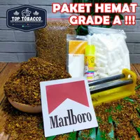 Paket Hemat Tembakau Bako Marlboro Merah Grade A Tingwe Racikan Pabrik