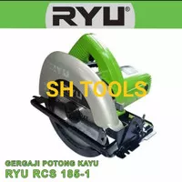 CIRCULAR SAW RYU RCS 185 - 1 RCS185 CIRCLE SAW MESIN POTONG KAYU 7"