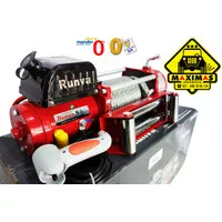 RUNVA EWX-9500-Q RED Edition 4,3 ton HIGH SPEED Electric Winch 110:1
