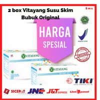 2 box Susu Skim BUbuk Vitayang Colostrum original 100% @215 sachets