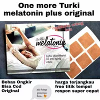 Melatonin plus original 1 pack one more Turki kualitas terbaik premium