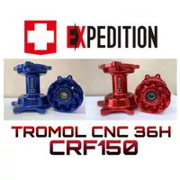 tromol expedition full cnc honda crf 150 tromol expedition crf 150 h36