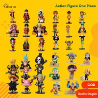 Action Figure Anime One Piece Set Zoro Bandai Shanks Pajangan Meja