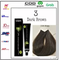 loreal inoa 3 dark Brown pewarna rambut