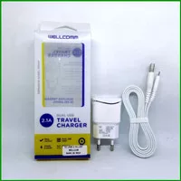 Travel Charger USB 2.1A List WELLCOMM Original
