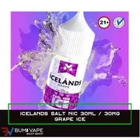 ICELANDS GRAPE SALT NIC - LIQUID SALTNIC ICELAND 30ML