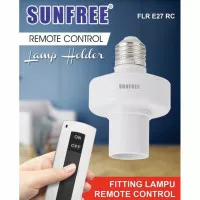 Fitting Remote Control Lamp Holder Wireless Sunfree On/Off FLR E27