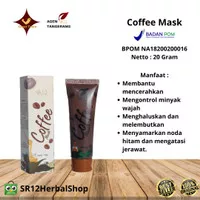 Coffee Mask SR12 - Masker Wajah Menghilangkan Flek Hitam Komedo Kusam