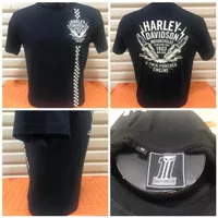 Kaos Harley Davidson Bodyfit - BF 010 Black