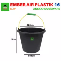 Ember Plastik Anti Pecah Cor 16 Tempat Air Kamar Mandi Gagang